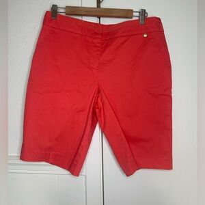 Trina Turk Vibrant Coral Women's shorts size 8
